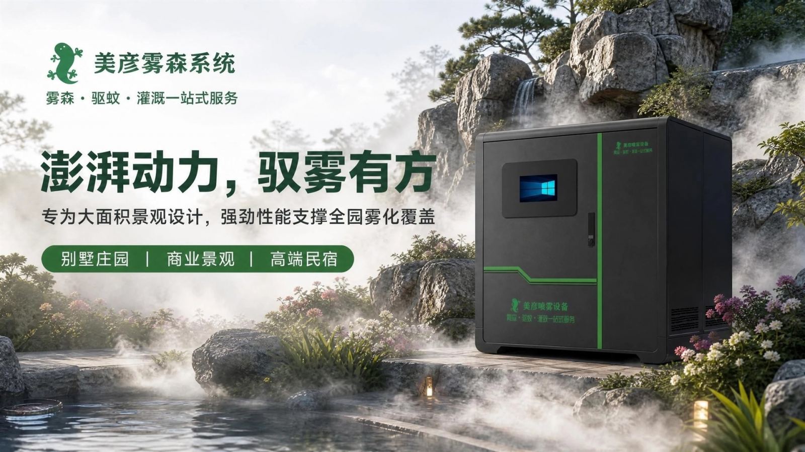 重庆南岸雾森景观冷雾机